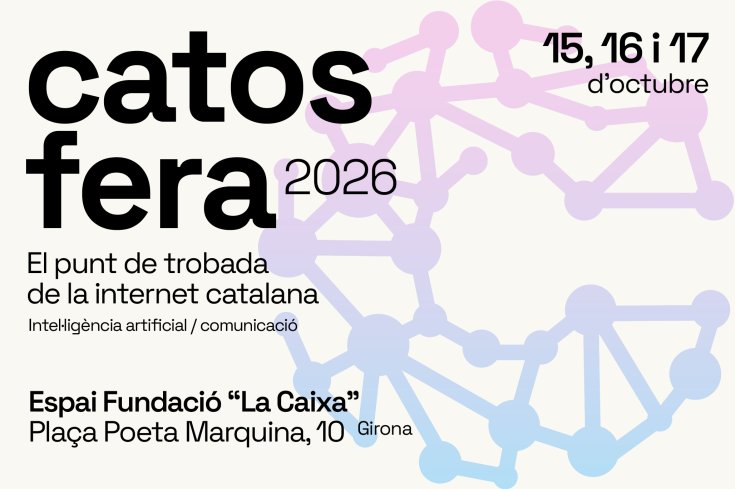 La Catosfera 2026 torna a Girona per debatre sobre l’impacte de la intel·ligència artificial en la comunicació en català 